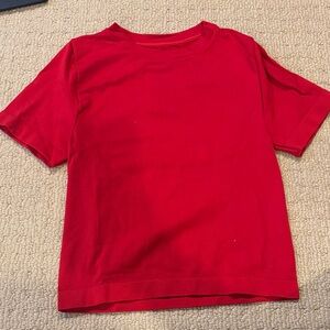 Kids Red Short Sleeve Tee